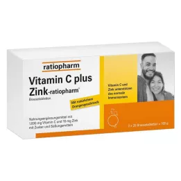VITAMIN C PLUS Zink-ratiopharm tabletki musujące 40 szt