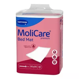 MOLICARE Mata złoża premium 7 kropli 60x90 cm, 30 szt