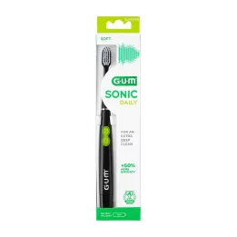 Gum Sonic Daily Sound Tooth Szczoteczka czarna, 1 szt