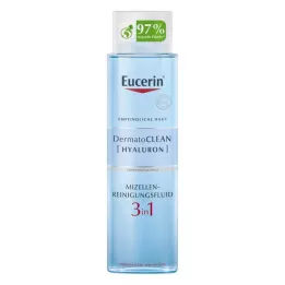 EUCERIN DermatoCLEAN Hyal.Miz.Płyn oczyszczający 3w1, 400 ml