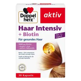 Doppelherz Hair Intensive + Kapsułki Biotyna, 30 szt