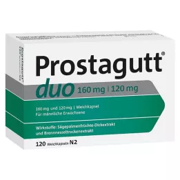 PROSTAGUTT Duo 160 mg/120 mg kapsułki miękkie 120 szt., 120 szt