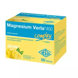 MAGNESIUM VERLA 400 Granulat bezpośredni, 50 szt