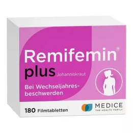 REMIFEMIN plus tabletki powlekane z dziurawcem zwyczajnym, 180 szt