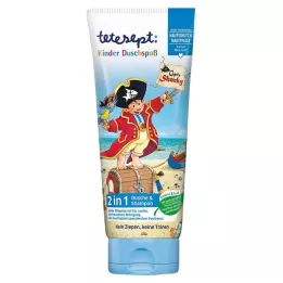 Tetesept 2 w 1 prysznic i szampon Kapitan Sharky, 200 ml