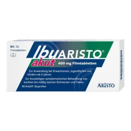 IbuARISTO ostre 400 mg ibuprofen tabletki powlekane, 10 szt