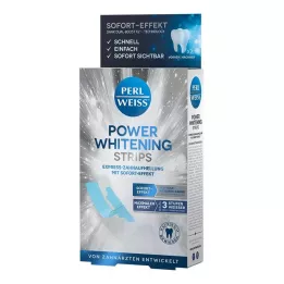 PERLWEISS Paski wybielające Power Whitening, 5X2 szt