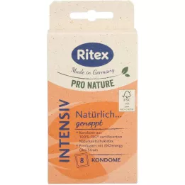 RITEX PRO NATURE INTENSIV prezerwatywy, 8 szt