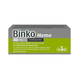 BINKO Memo 40 mg tabletki z filmu, 30 szt