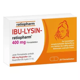 IBU-LYSIN-ratiopharm 400 mg tabletki powlekane, 20 szt