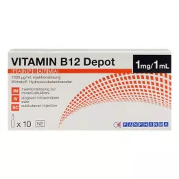 VITAMIN B12 DEPOT PANPHARMA 1000 μg/ml Wstrzyk.-Lsg., 10X1 ml