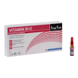 Witamina B12 Panpharma 1000 µg/ml roztwór do wstrzykiwań, 10X1 ml