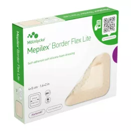 MEPILEX Opatrunek piankowy Border Flex Lite 4x5 cm, 10 szt