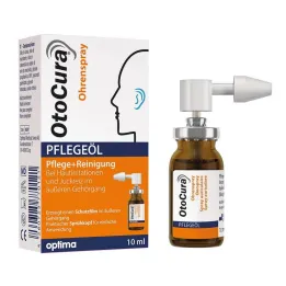 OtoCura® olejek do pielęgnacji uszu w sprayu, 10 ml