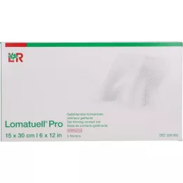 LOMATUELL Pro 15x30 cm sterylne, 5 szt