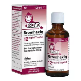 BROMHEXIN Hermes Arzneimittel 12 mg/ml krople, 100 ml