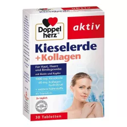 DOPPELHERZ Tabletki krzemionkowe + kolagenowe, 30 szt