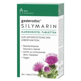 Gasterodoc Tabletki z ostropestu plamistego sylimarynowego, 180 szt