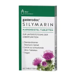 Gasterodoc Tabletki z ostropestu plamistego sylimarynowego, 60 szt