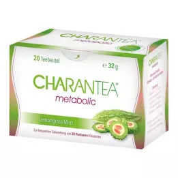CHARANTEA Filtry metaboliczne cytryna/mięta 20 szt