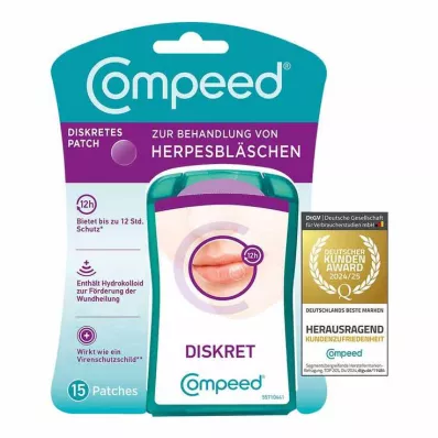 COMPEED Aplikator na pęcherze opryszczkowe HRA, 15 szt