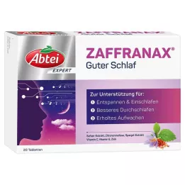ABTEI EXPERT ZAFFRANAX Tabletki na dobry sen, 20 szt