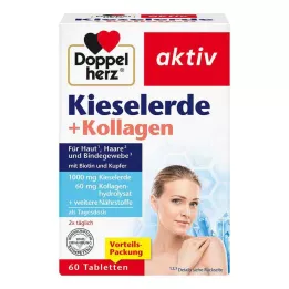 DOPPELHERZ Tabletki krzemionkowe + kolagenowe, 60 szt