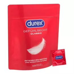 DUREX Prezerwatywy Feeling Real Ultra-Thin, 40 szt