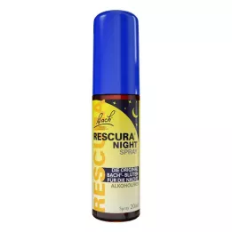 BACHBLÜTEN Oryginalny Rescura Spray na noc bez alkoholu, 20 ml