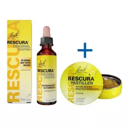 BACHBLÜTEN Oryginalne krople Rescura bez alkoholu, 20 ml