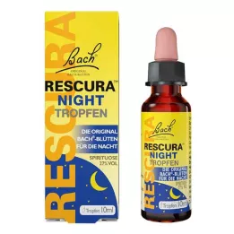 BACHBLÜTEN Oryginalny Rescura Night Tro.m.Alkohol, 10 ml