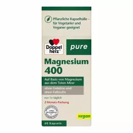 DOPPELHERZ Magnez 400 kapsułek czystych, 60 szt