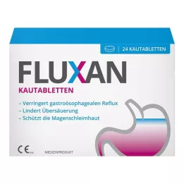 FLUXAN Tabletki do żucia, 24 szt