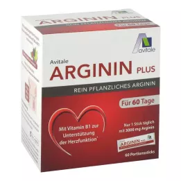 ARGININ PLUS Witamina B1+B6+B12+kwas foliowy w saszetkach, 60X5,9 g