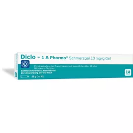 DICLO - 1 A Pharma Żel bólowy 10 mg / g żel, 50 g