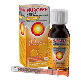 NUROFEN Junior Syrop na gorączkę i ból Oran.40 mg/ml, 100 ml