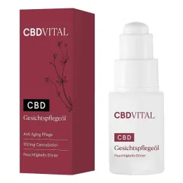 Olejek do pielęgnacji twarzy Cbd Vital Premium (20 ml)