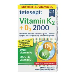 Tetesept Witamina K2+D3 2000 tabletek (30 sztuk)