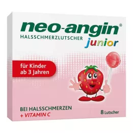 NEO-ANGIN lizaki na ból gardła junior 8 sztuk