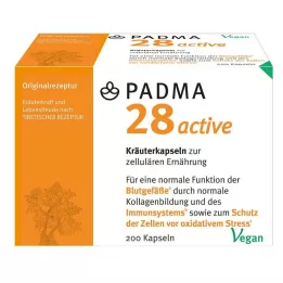 PADMA 28 kapsułek aktywnych, 200 szt