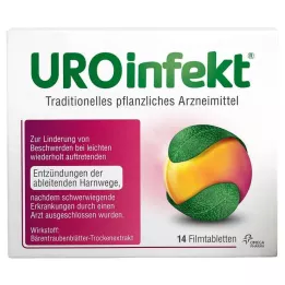 UROINFEKT 864 mg tabletki powlekane, 14 szt