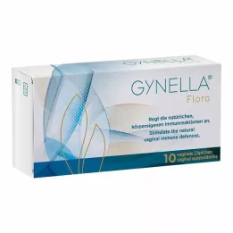 GYNELLA Flora czopki dopochwowe, 10 szt