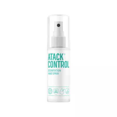 ATACK Środek dezynfekujący do rąk w sprayu, 100 ml ATACK Środek dezynfekujący do rąk w sprayu, 100 ml