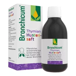 BRONCHICUM Syrop na kaszel z tymiankiem, 200 ml