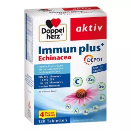 DOPPELHERZ Immun plus Echinacea Depot tabletki, 120 szt