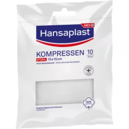 HANSAPLAST Kompresy jałowe 10x10 cm, 5X2 szt