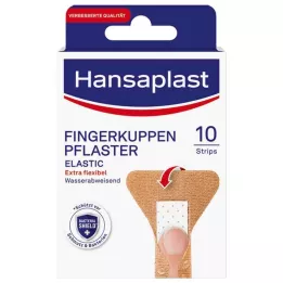 HANSAPLAST Elastyczne paski plastrów na koniuszki palców, 10 szt