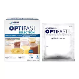 OPTIFAST Wybór napojów & Kremy w proszku 8X55 g