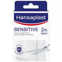 HANSAPLAST Plaster opatrunkowy hipoalergiczny 6 cm x 2 m, 1 szt