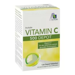 VITAMIN C 500 mg tabletki Depot, 120 szt
